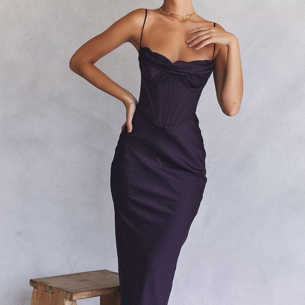 House of CB Charmaine dress in night shade